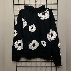 Denim Tears Cotton Wreath Hoodie (Black)